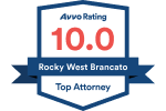 Avvo Rating 10 / Rocky West Brancato - Badge