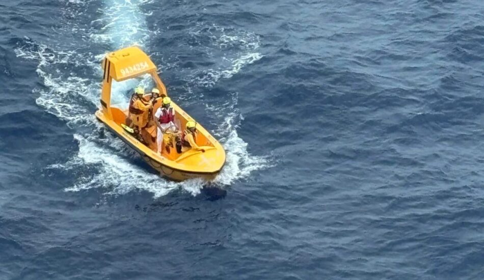 boat in the ocean