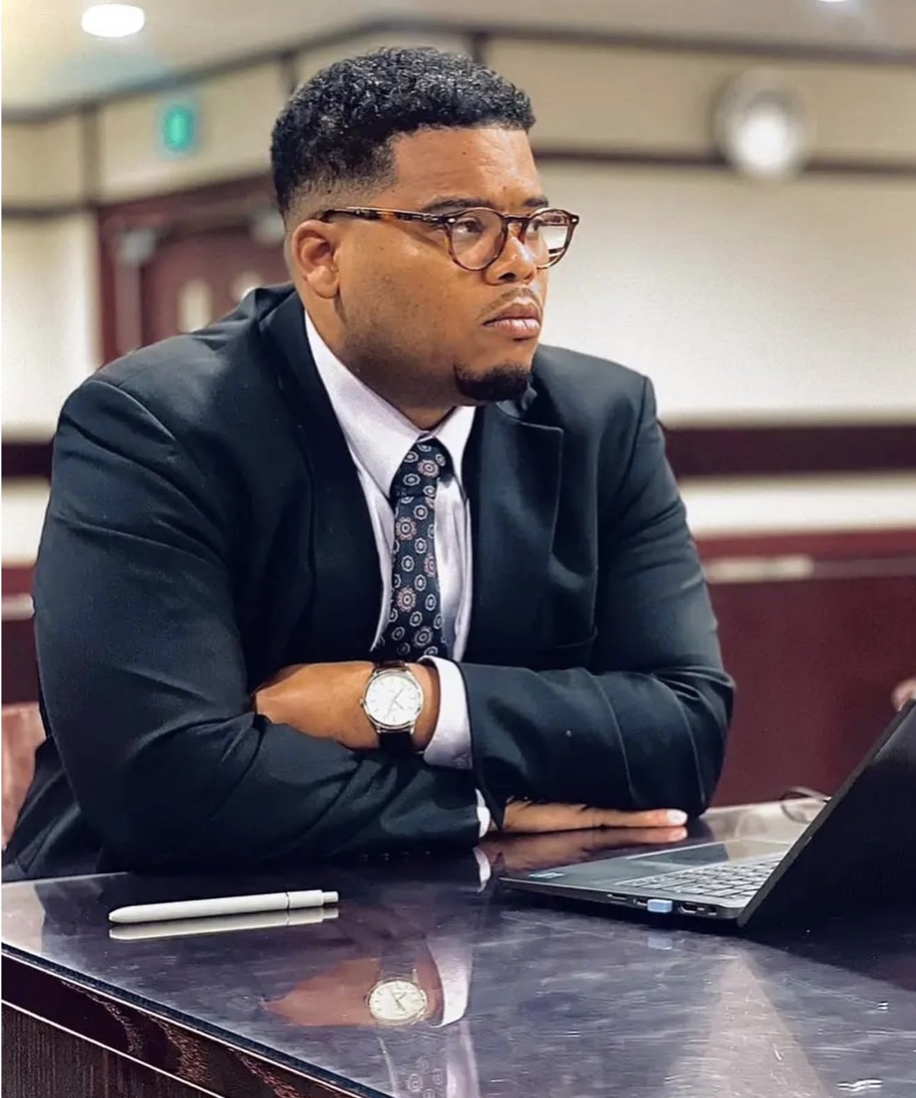 Jean-Luc Adrien, Esq., quadrilingual criminal defense attorney at The Brancato Law Firm in Tampa, Florida