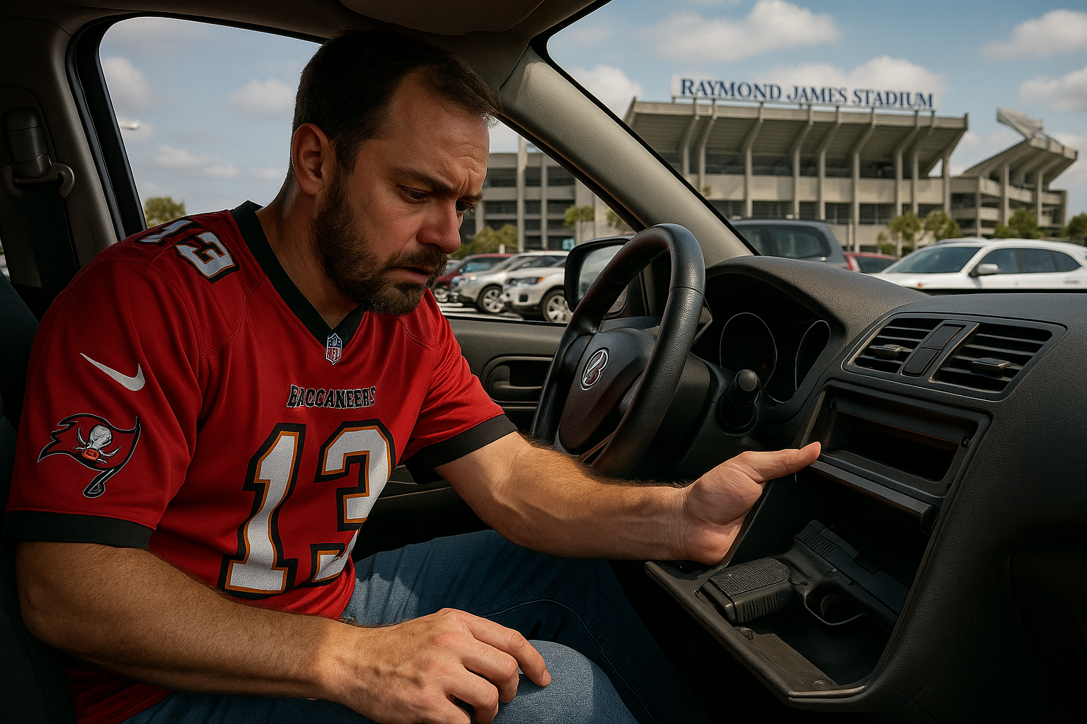 Can You Carry a Gun at a Tampa Bay Buccaneers Game?