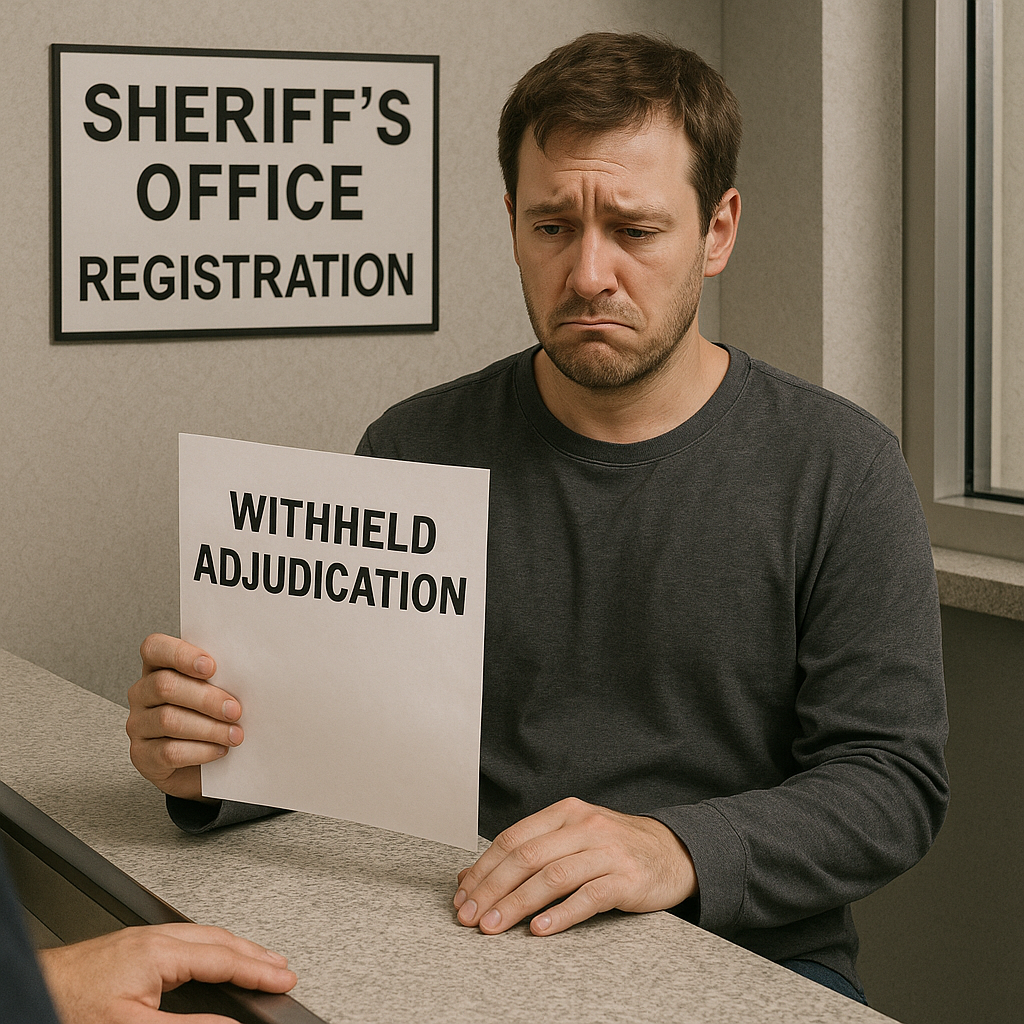 Withhold of Adjudication in Florida and Sex Offender Registry